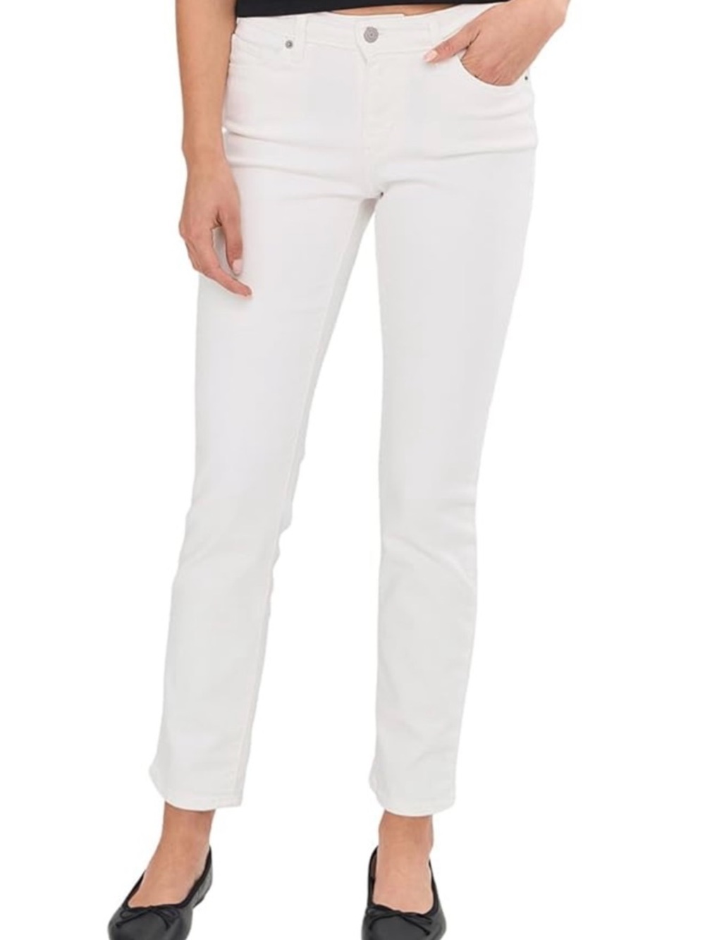 Women's Levi’s White Classic Straight Jeans- size 10